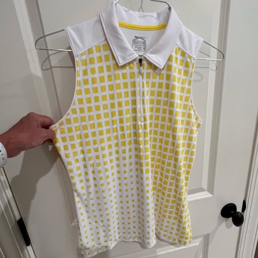 Sleeveless golf top by Slazenger